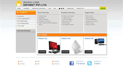 Desktop Screenshot of microlinkinfonet.com